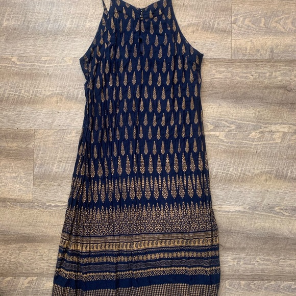 Lapogee Sleeveless thin strip Dress Sz L - Picture 9 of 9